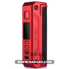 Lost Vape Quest Thelema Solo Mod - Matt Red Carbon Fiber Mods