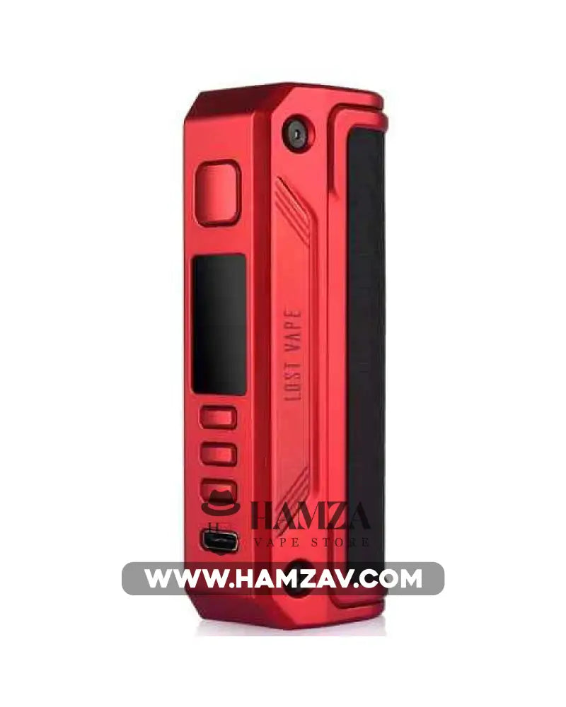 Lost Vape Quest Thelema Solo Mod - Matt Red Carbon Fiber Mods