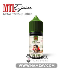 Metal Tongue E Liquid Mtl Saltnic Tobacco Caramel Nuts - ميتال تانج سولت توباكو