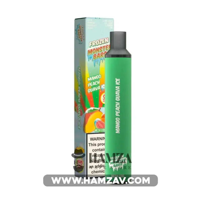 Monster Bars 3500 Puffs Disposable Mango Peach Guava Ice -
