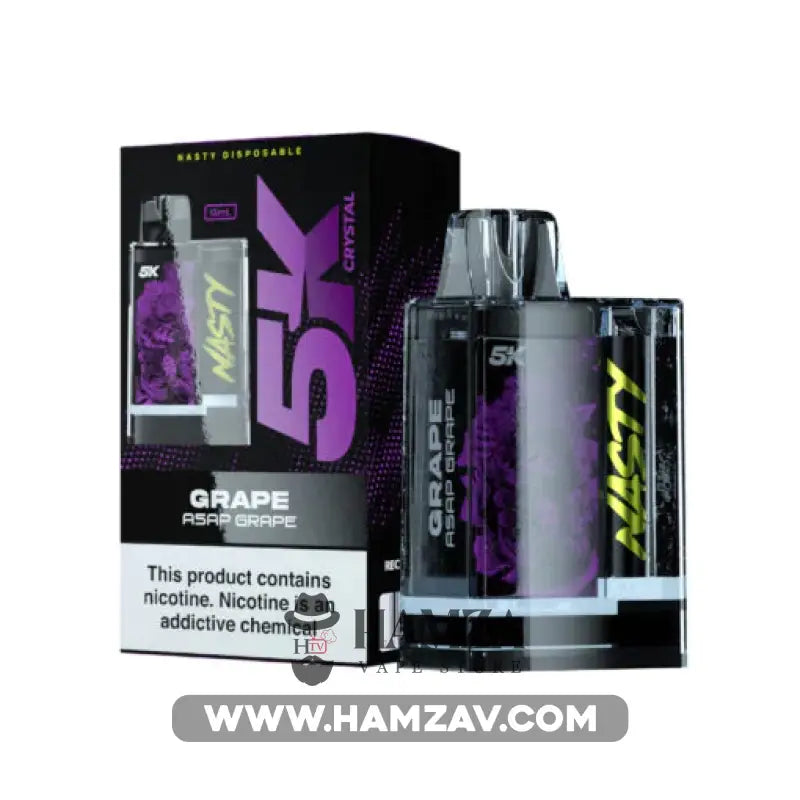 Nasty 5K 5000 Puffs Asap Grape - Disposable