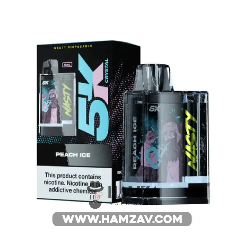 Nasty 5K 5000 Puffs Peach Ice - Disposable