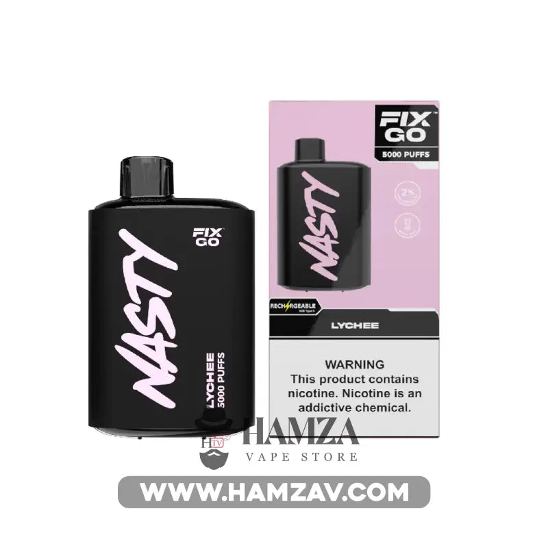 Nasty Fix Go 5000 Puffs Lychee - Disposable
