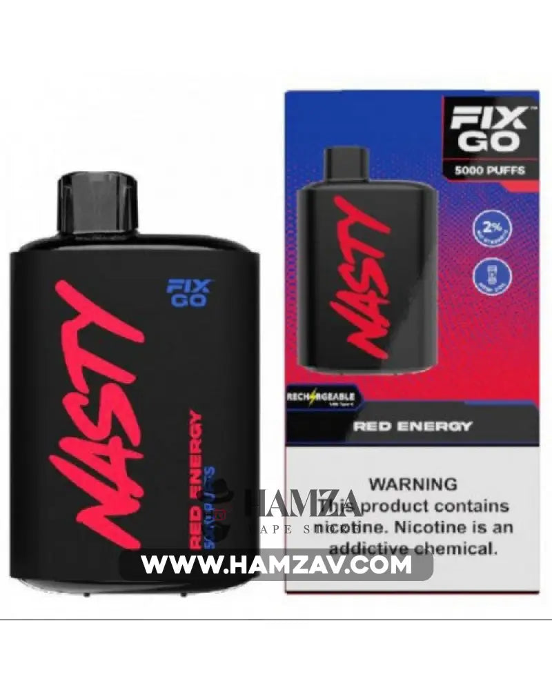 Nasty Fix Go 5000 Puffs Red Energy - Disposable