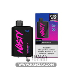 Nasty Fix Go 5000 Puffs Rose Milk - Disposable