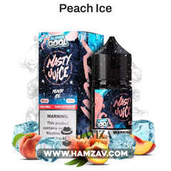 Nasty Juice super cool Peach Ice - ناستى جوس سوبر كول خوخ ايس Premium Liquid
