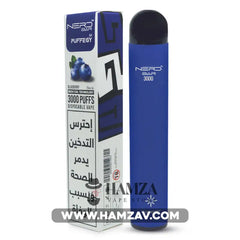 Nerd Bar Disposable 3000 Puffs Blueberry - نيرد بار ديسبوزابل بلوبيري 20mg (3000 Puffs) Disposable