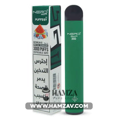 Nerd Bar Disposable 3000 Puffs Watermelon Ice - نيرد بار ديسبوزابل بطيخ ساقع 20mg (3000 Puffs) Disposable