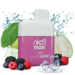 Nkd 100 Max 4500 Puffs Guava Berries Ice - Disposable