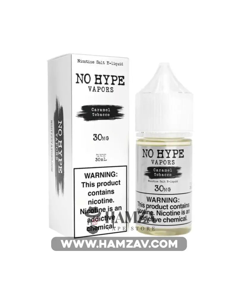 No Hype Saltnic Caramel Tobacco - ساد بوي سولت توباكو كراميل Premium Liquid