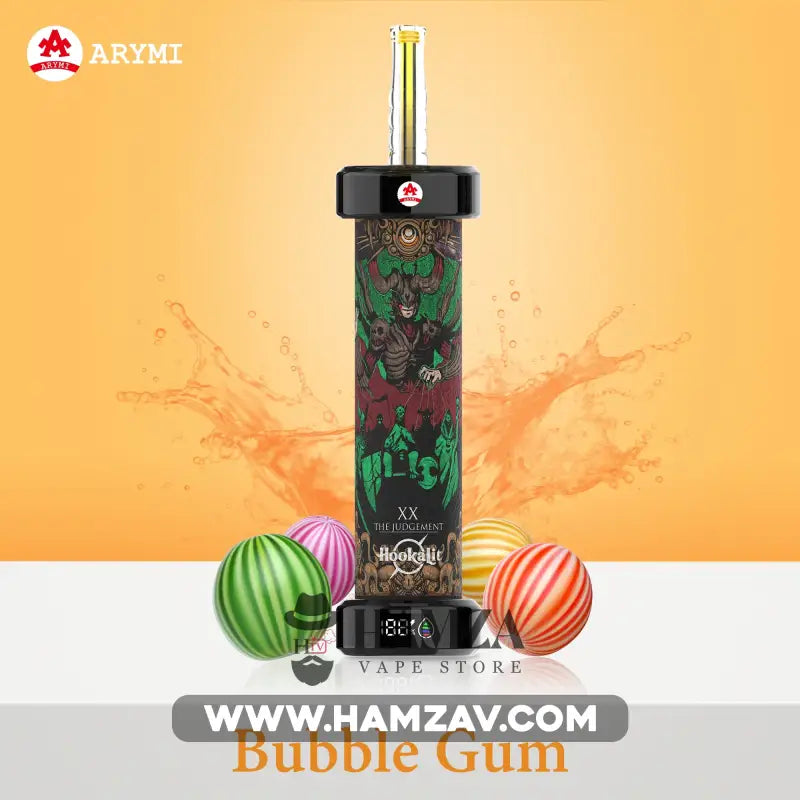 OLIT Hookalit Disposable 40k Puffs Bubble Gum اوليت هوكاليت ٤٠ الف باف ديسبوزابل بابل جم 40000 / 5mg (Freebase)