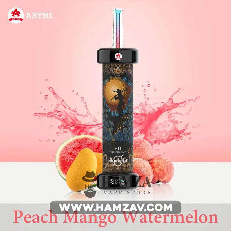 OLIT Hookalit Disposable 40k Puffs Peach Mango Watermelon اوليت هوكاليت ٤٠ الف باف ديسبوزابل مانجو بطيخ 40000 / 5mg