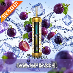 OLIT Hookalit Pro Disposable 60K Puffs GRAPE ICE - اوليت هوكاليت برو 60 الف باف ديسبوزابل عنب أيس - 60000 / 5mg