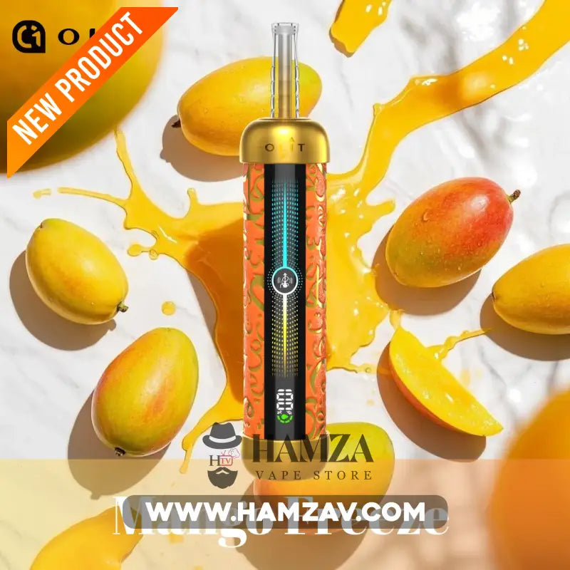 OLIT Hookalit Pro Disposable 60K Puffs MANGO FREEZE - اوليت هوكاليت برو 60 الف باف ديسبوزابل مانجو فريز - 60000 / 5mg