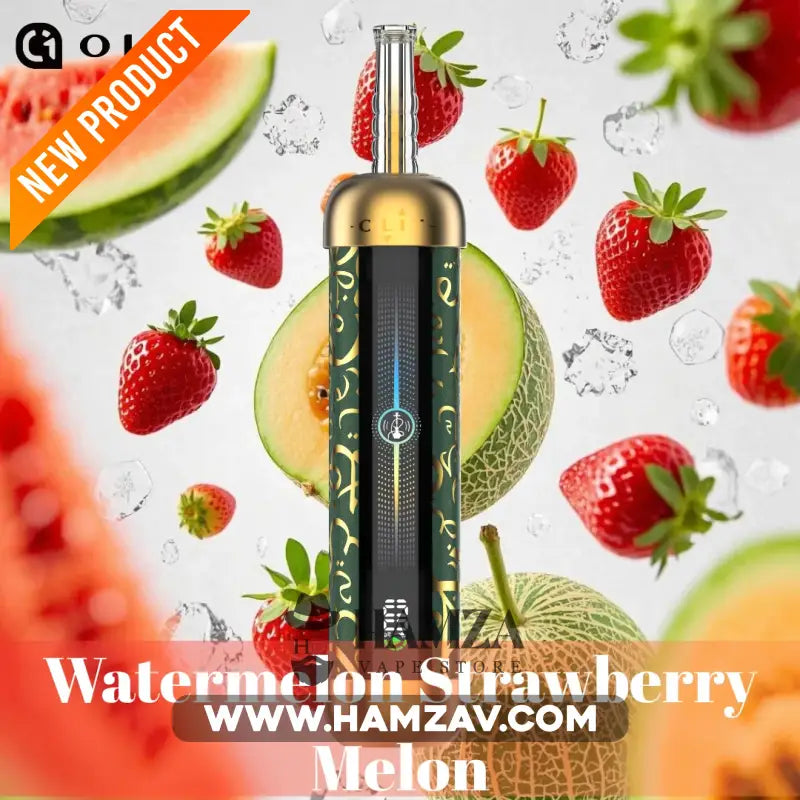 OLIT Hookalit Pro Disposable 60K Puffs WATERMELON STRAWBERRY MELON - اوليت هوكاليت برو 60 الف باف ديسبوزابل بطيخ فراولة