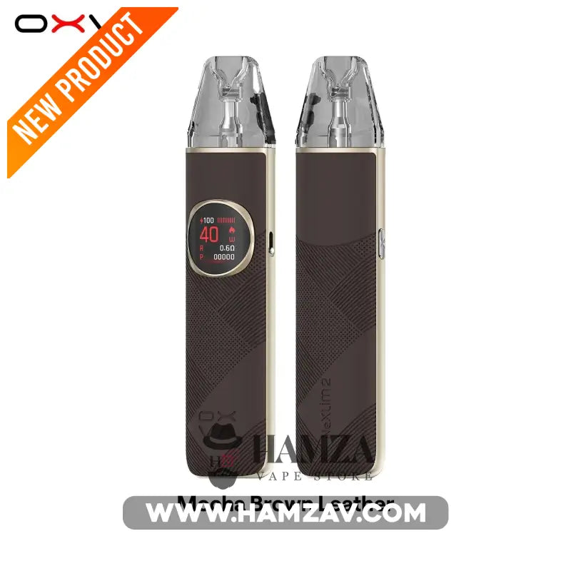 OXVA NeXLIM 2 Kit - اوكسفا نيكسليم 2 كيت - Mocha Brown Leather - MTL Pods