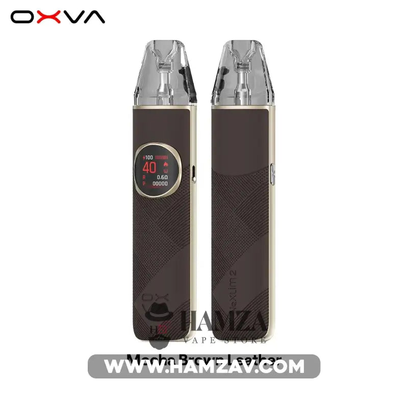 OXVA NeXLIM 2 Kit - اوكسفا نيكسليم 2 كيت - Mocha Brown Leather - MTL Pods