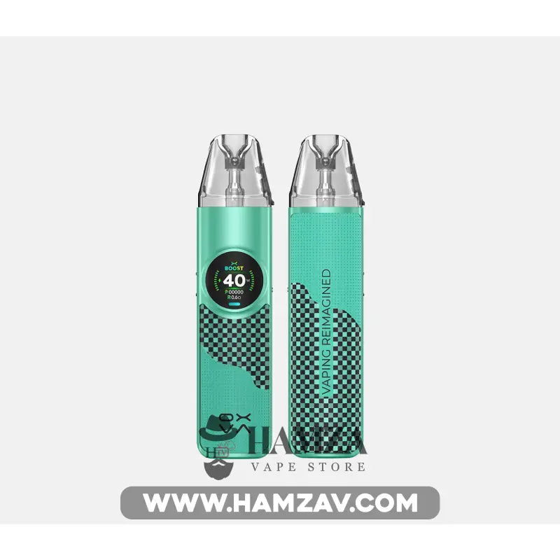OXVA NeXLIM 40w Pod - اوكسفا نيكسليم بود Chequered green MTL Pods