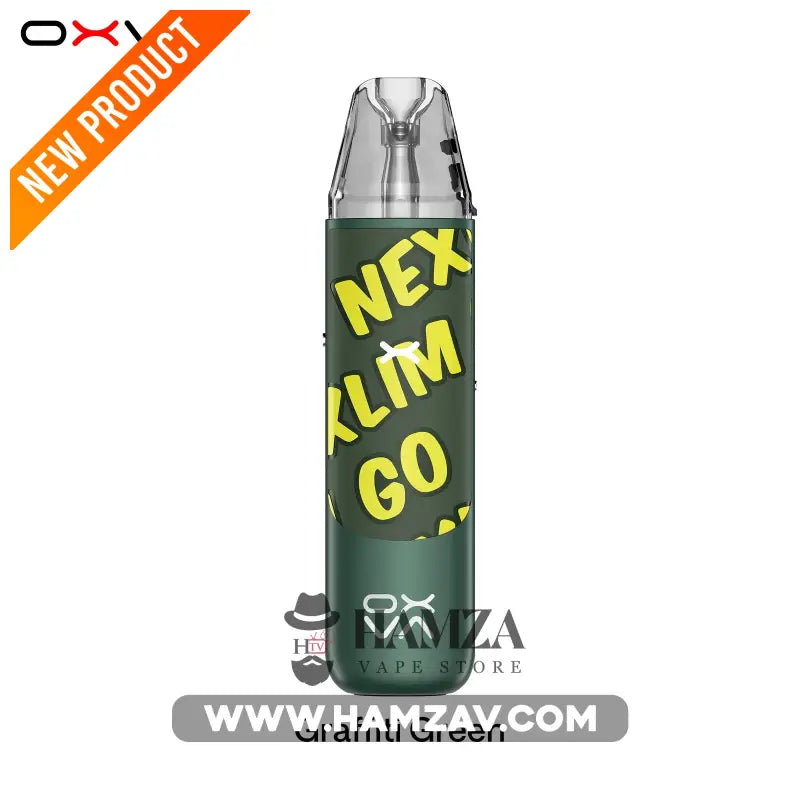 OXVA NeXLIM GO Pod With Lanyard - اوكسفا نيكسليم جو بود مع علاقة - Graffiti green - MTL Pods