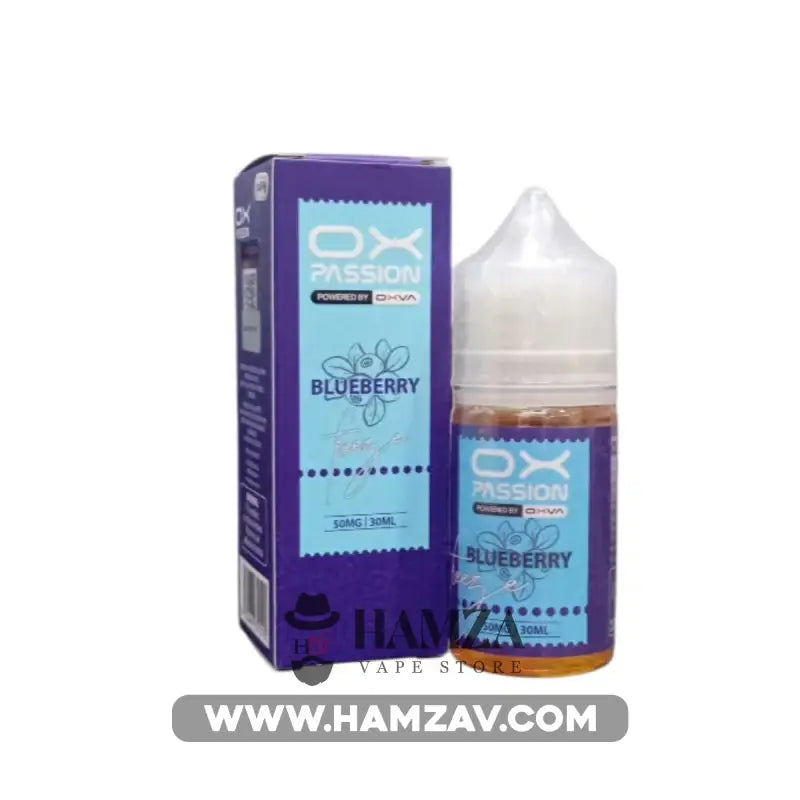 OXVA OX Passion SaltNic Blueberry - اوكسفا او اكس باشون سولت بلوبيرى 30ML (50MG) Premium Liquid
