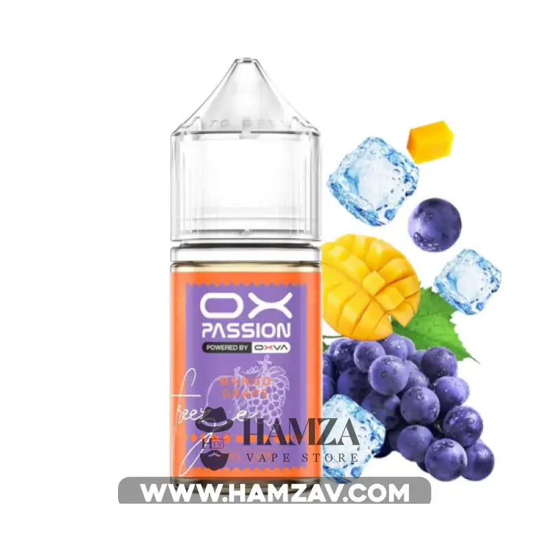 OXVA OX Passion SaltNic Mango Grape - اوكسفا او اكس باشون سولت مانجو عنب 30ML (50MG) Premium Liquid