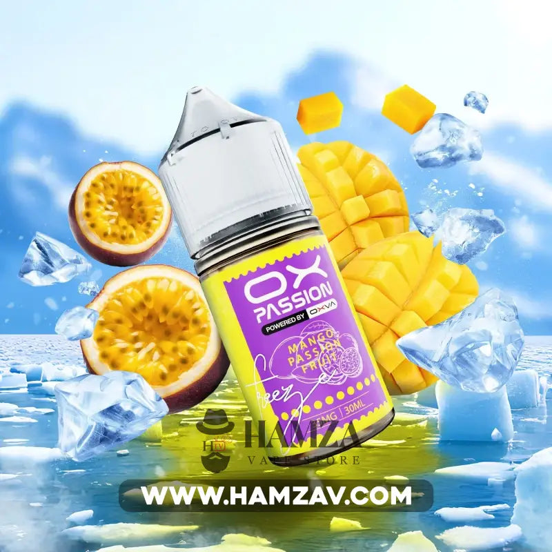 OXVA OX Passion SaltNic Passionfruit mango - اوكسفا او اكس باشون سولت مانجو باشون فروت 30ML (50MG) Premium Liquid