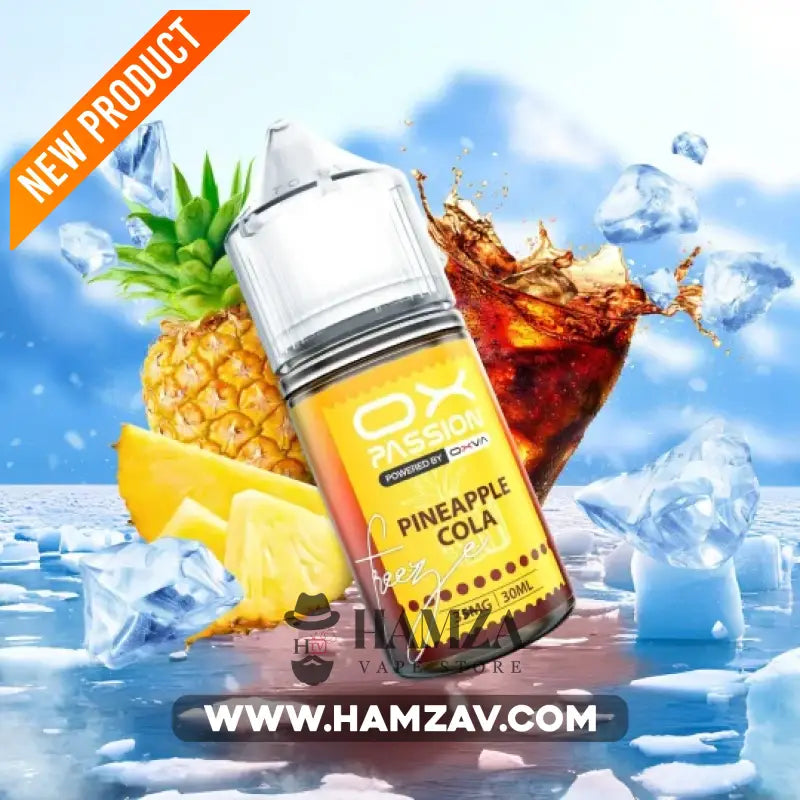 OXVA OX Passion Freeze SaltNic Pineapple cola - اوكسفا او اكس باشون فريز سولت كولا أناناس - 30ML (50MG) - Premium Liquid