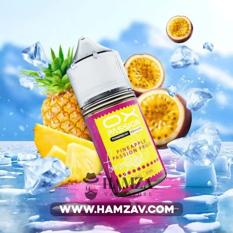 OXVA OX Passion Freeze SaltNic pineapple passion fruit - اوكسفا او اكس باشون فريز سولت أناناس باشون فروت - 30ML (50MG)
