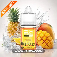 OXVA OX Passion Freeze SaltNic Pineapple mango - اوكسفا او اكس باشون فريز سولت أناناس مانجو - 30ML (50MG) - Premium