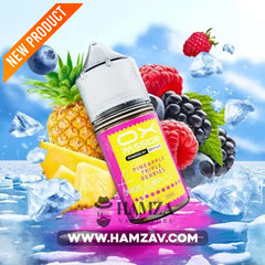 OXVA OX Passion Freeze SaltNic Pineapple triple berries - اوكسفا او اكس باشون فريز سولت أناناس تريبل بيرى - 30ML (50MG)