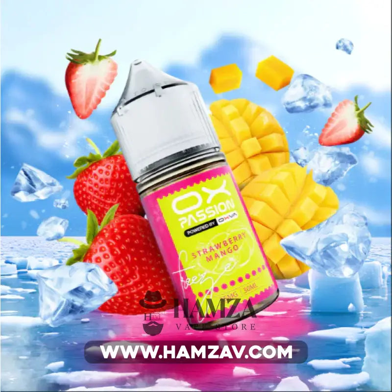 OXVA OX Passion SaltNic Strawberry mango - اوكسفا او اكس باشون سولت فراولة مانجو 30ML (50MG) Premium Liquid