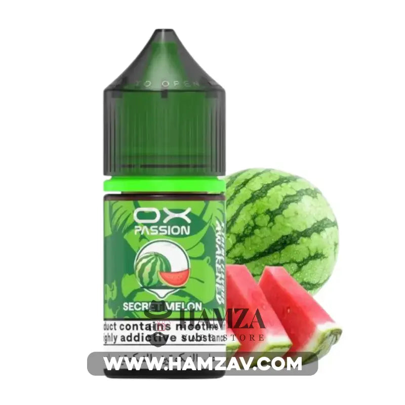 OXVA OX Passion SaltNic Secret Melon - اوكسفا او اكس باشون سولت بطيخ 30mg (30ml) Premium Liquid