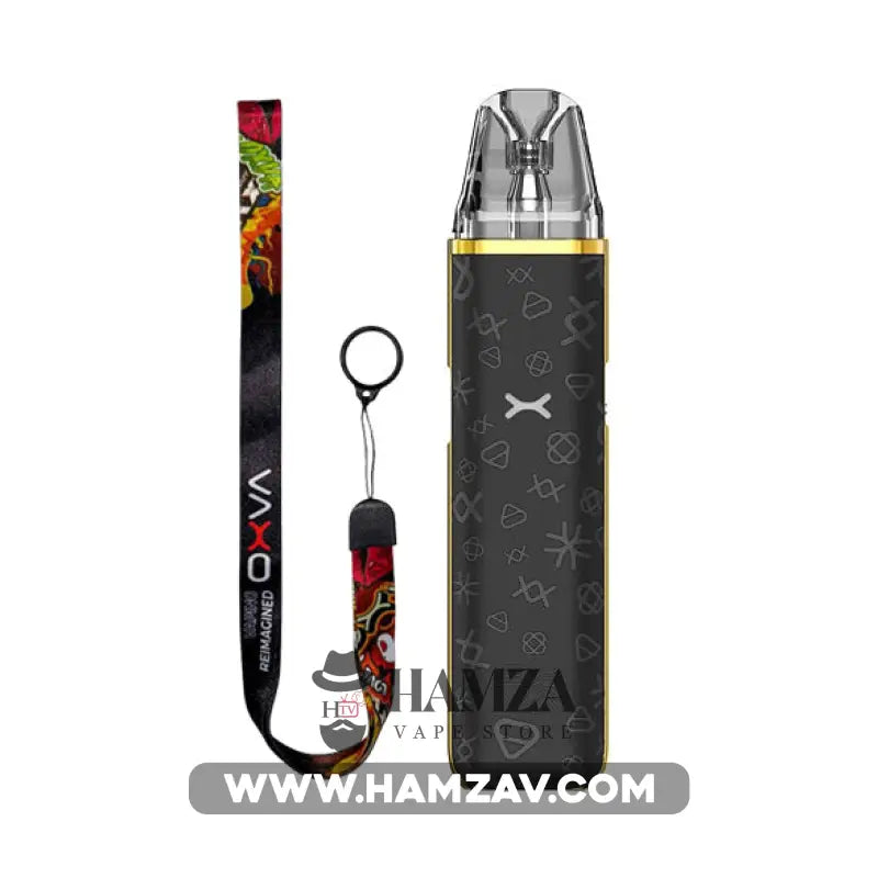 OXVA XLim GO Pod - اوكسفا اكسليم جو بود Luxe Black (With Lanyard) MTL Pods