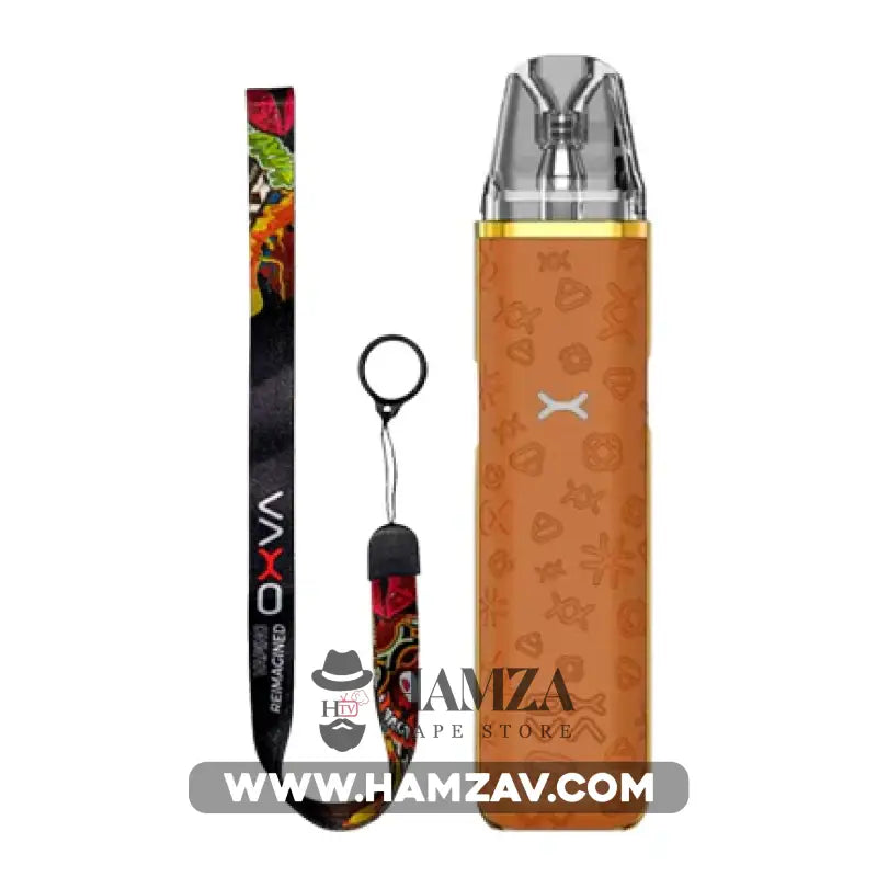 OXVA XLim GO Pod - اوكسفا اكسليم جو بود Luxe Brown (With Lanyard) MTL Pods