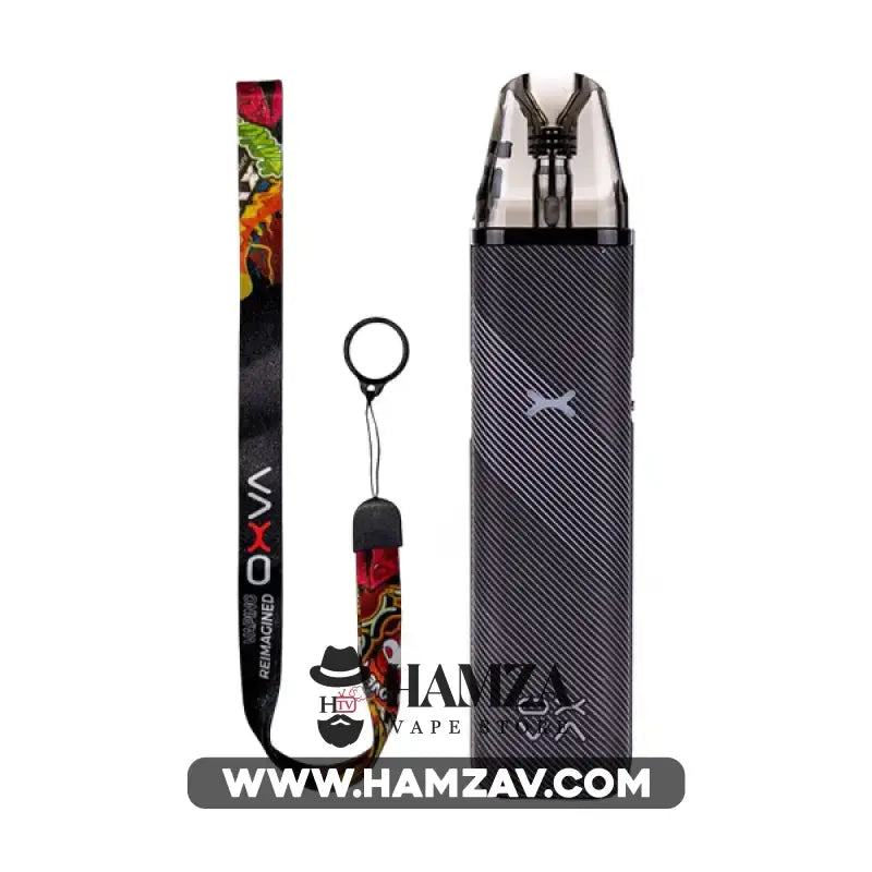 OXVA XLim GO Pod - اوكسفا اكسليم جو بود Striped Grey (With Lanyard) MTL Pods