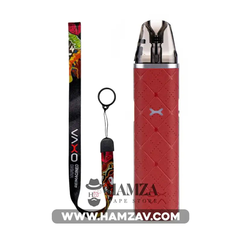 OXVA XLim GO Pod - اوكسفا اكسليم جو بود Red (With Lanyard) MTL Pods