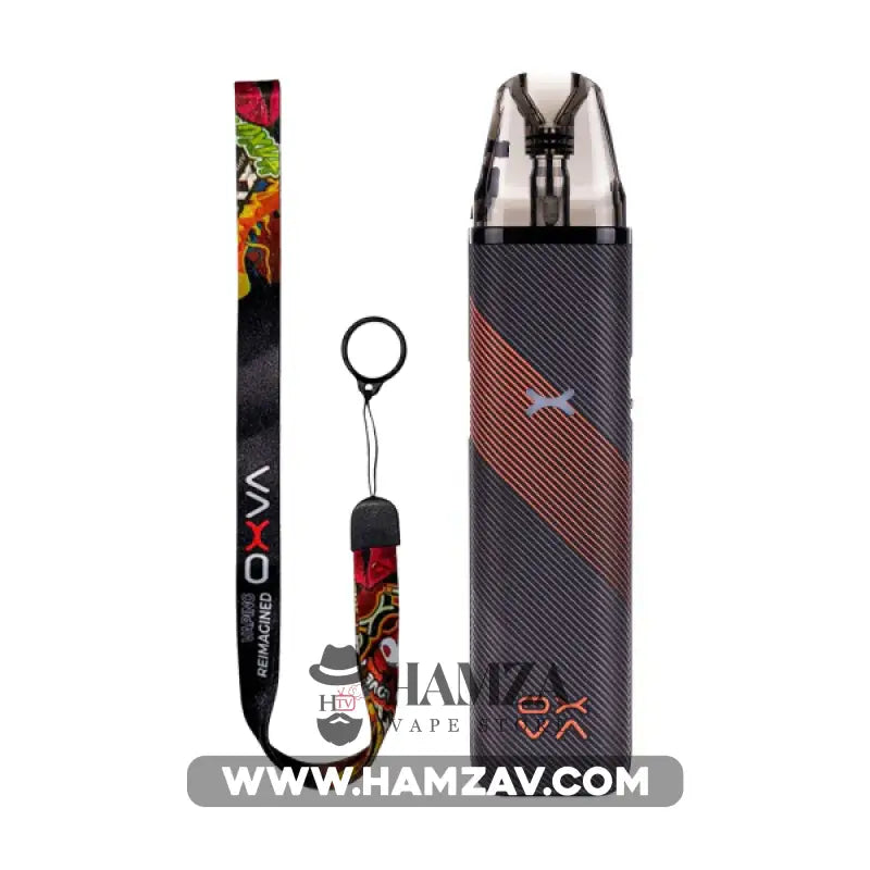 OXVA XLim GO Pod - اوكسفا اكسليم جو بود Striped Orange (With Lanyard) MTL Pods