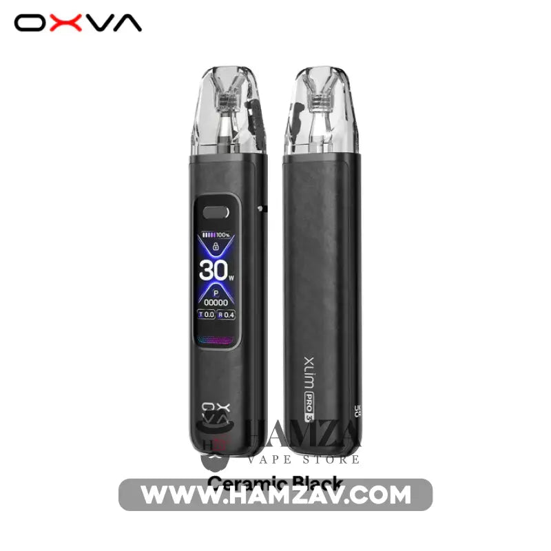 OXVA XLim PRO 3 - أوكسفا اكسليم برو 3 - Ceramic black - MTL Pods