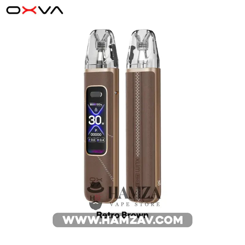 OXVA XLim PRO 3 - أوكسفا اكسليم برو 3 - Retro brown - MTL Pods