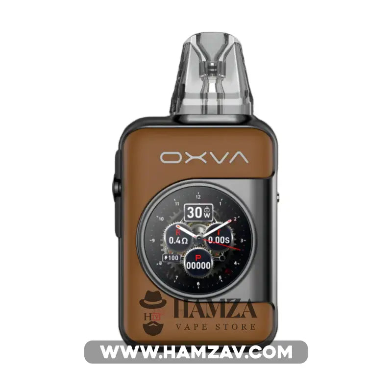 OXVA XLim SQ PRO 2 Pod - اوكسفا اكسليم اس كيو برو 2 بود Brown Leather MTL Pods