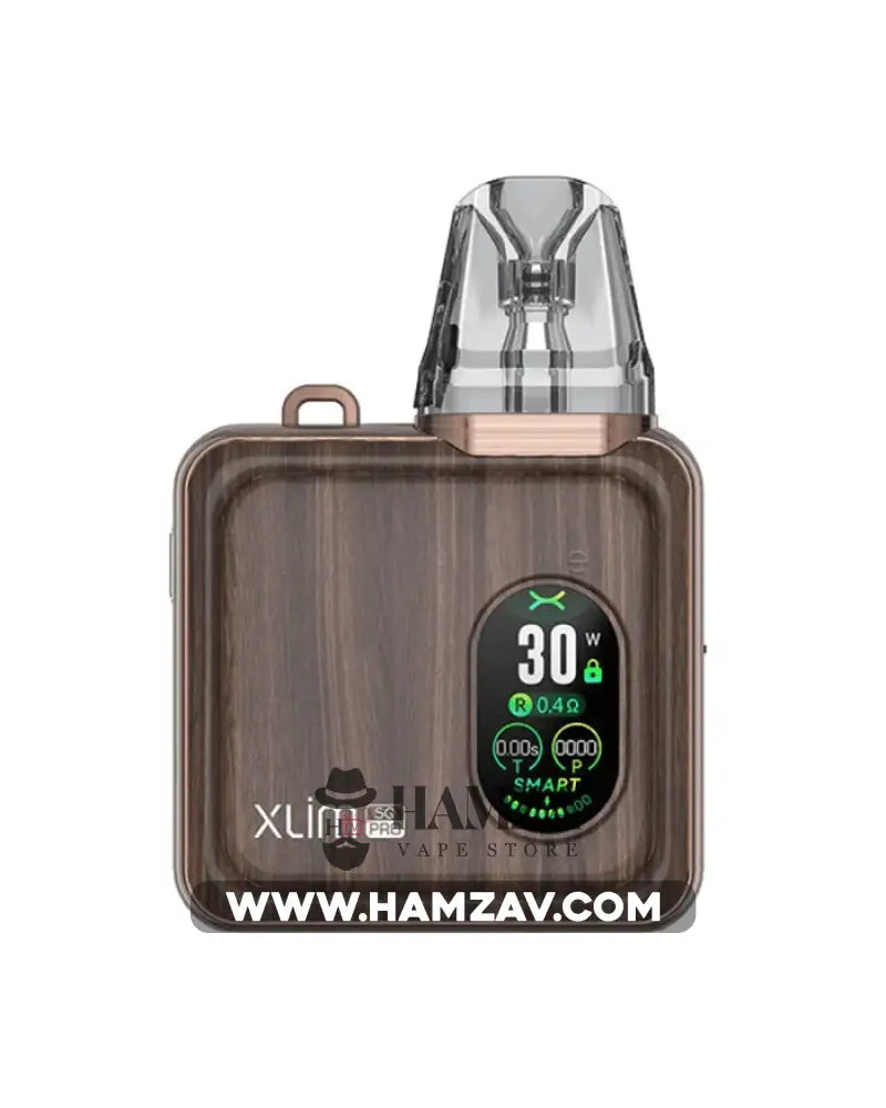 Oxva Xlim Sq Pro Pod - Bronze Wood Mtl Pods