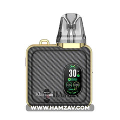 Oxva Xlim Sq Pro Pod - Gold Carbon Mtl Pods