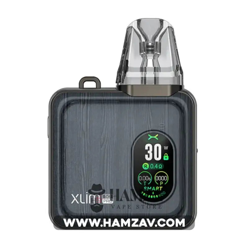 Oxva Xlim Sq Pro Pod - Gunmetal Wood Mtl Pods