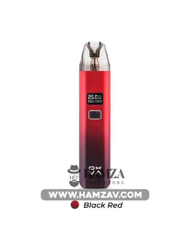 Oxva Xlim V2 Pod - 2 Shiny Black Red Mtl Pods