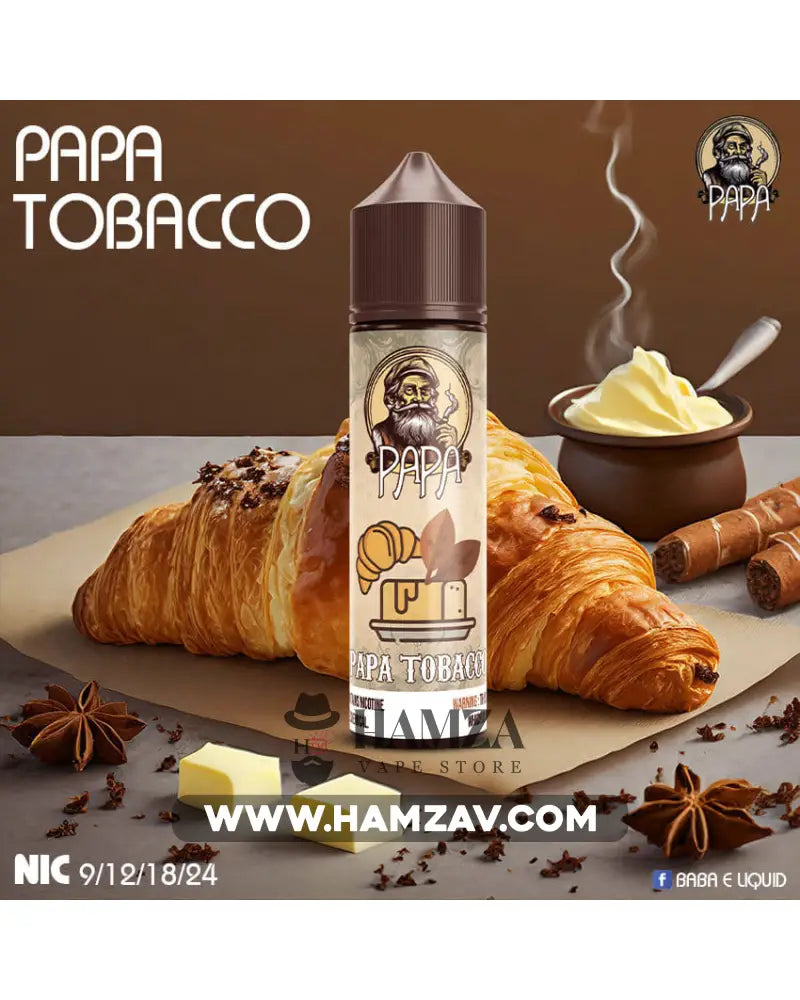 Papa E Liquid Papa Tobacco - بابا ليكويد توباكو Egyptian