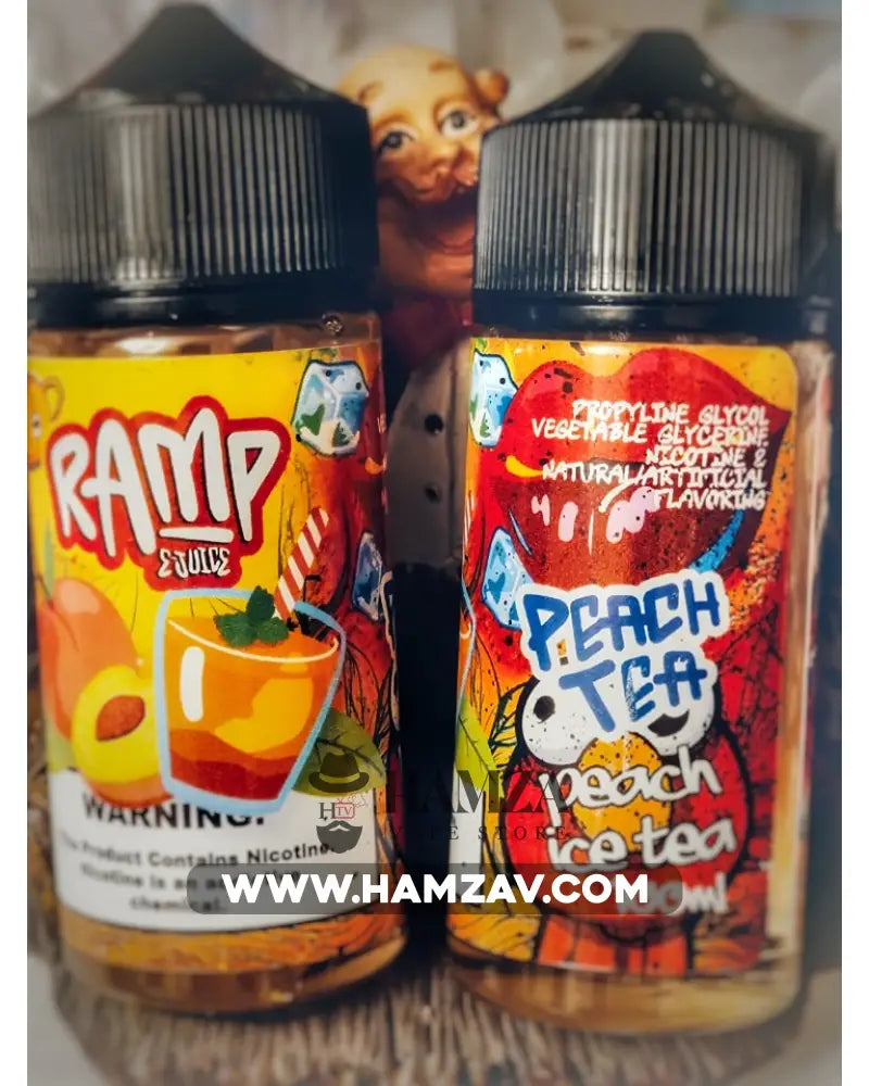 Ramp Peach Iced Tea - Egyptian Liquid