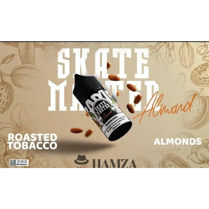 Ramp Skate Master Almond Tobacco - رامب سكيت ماستر توباكو لوز محمص Egyptian Liquid