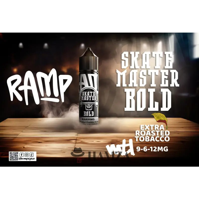 Ramp Skate Master Bold Tobacco - رامب سكيت ماستر توباكو خشن محمص اكثر Egyptian Liquid