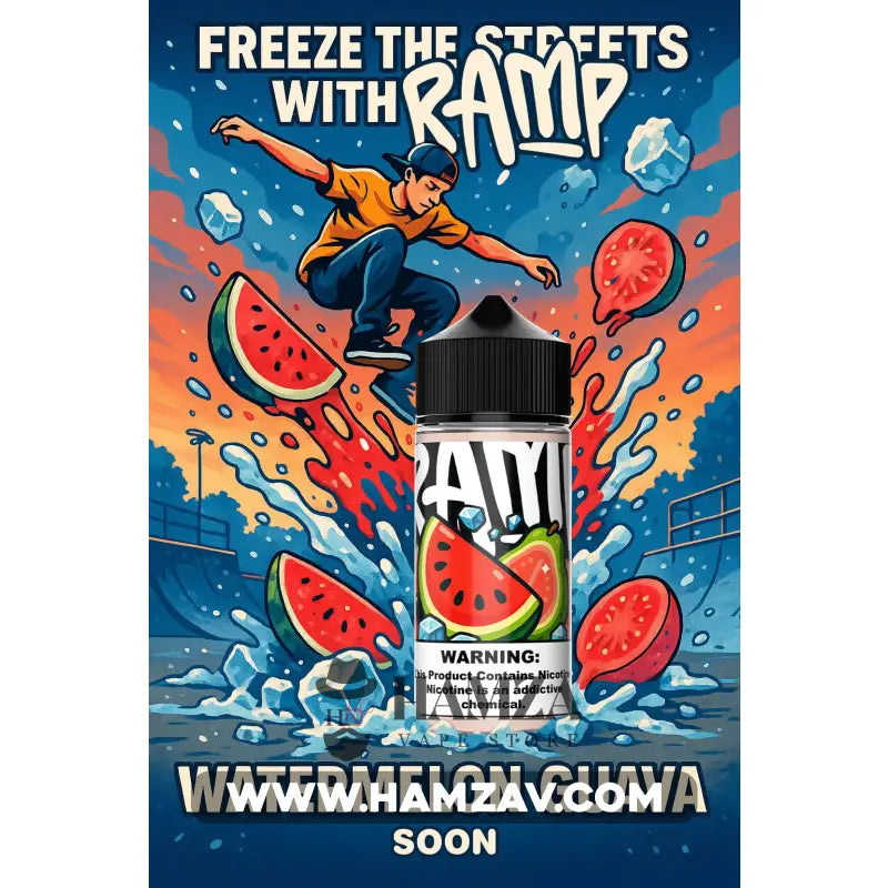 Ramp Watermelon Guava - رامب بطيخ جوافة Egyptian Liquid