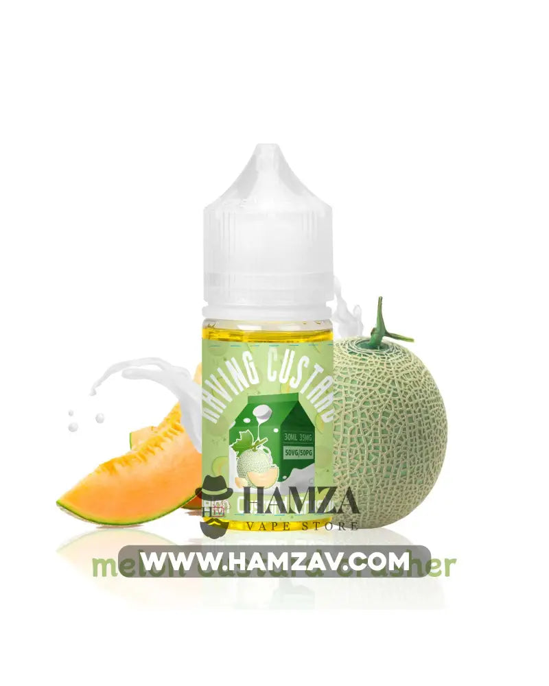 Raving Custard Saltnic Melon Crusher - ريفنج كاسترد سولت شمام Premium Liquid